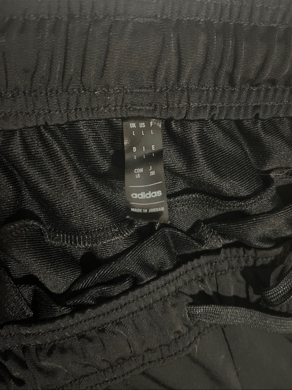 EUC adidas Black Joggers - Picture 3 of 3